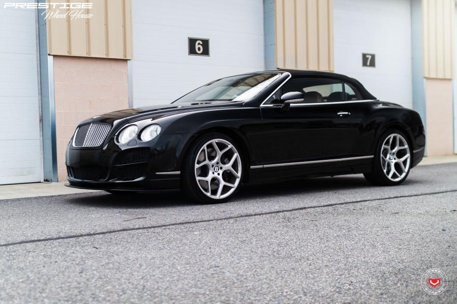 Bentley Continental  GT V8 Convertible on Vossen Wheels (CG-205) '2016